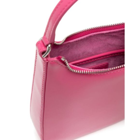 Staud Mini Alec Convertible Leather Top Handle Bag in Blossom - Picture 6 of 8